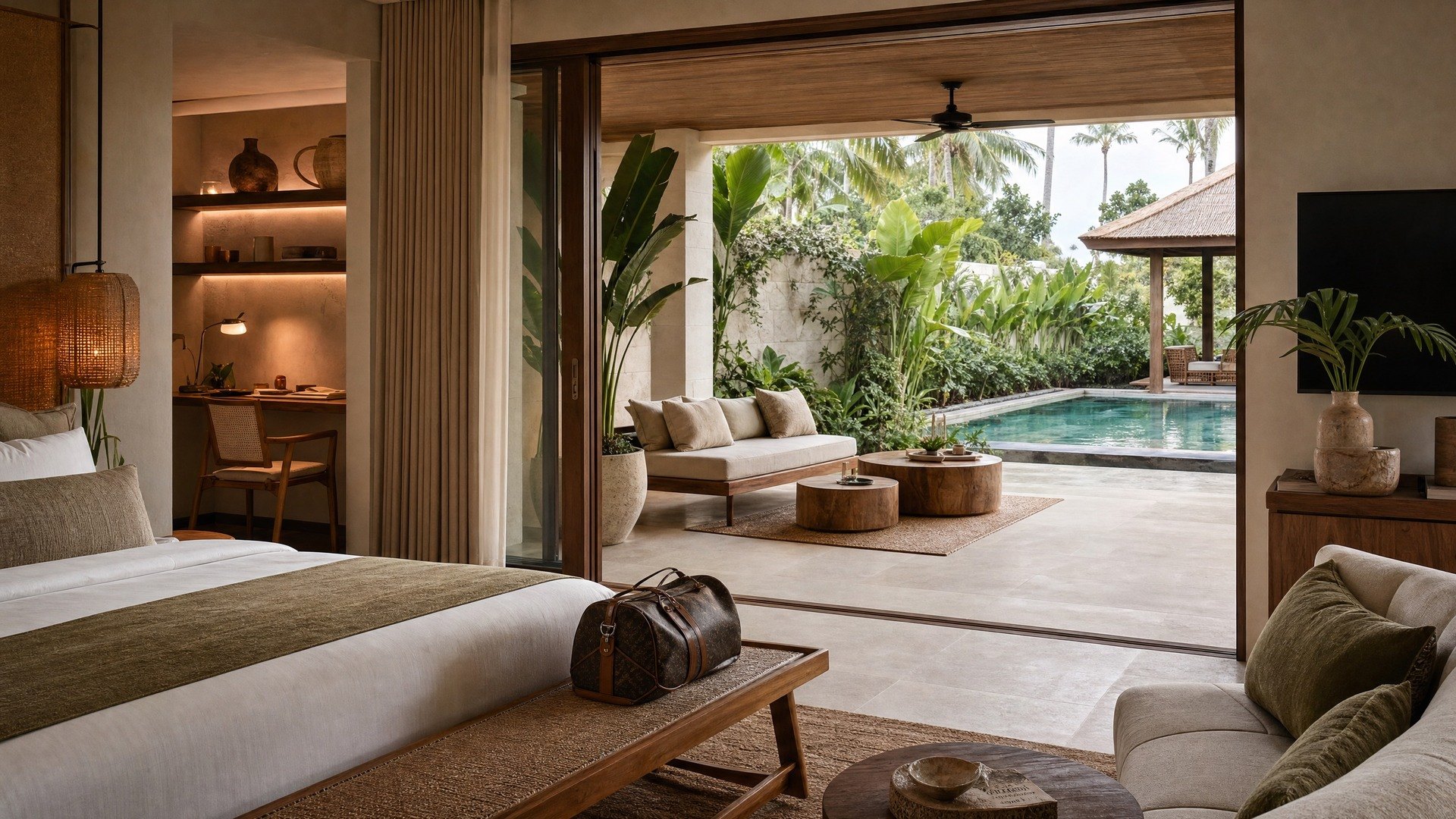 The Bali villas that win are designed around how guests actually travel.